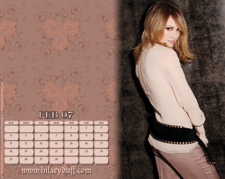 2007 Hilary Duff Official Calendar 2.jpg